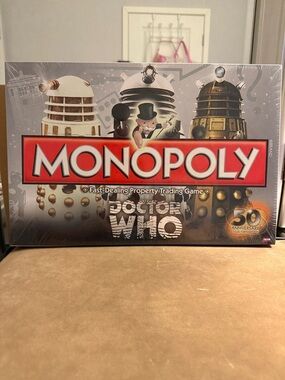 Monopoly Doctor Who 50th Anniversary Edition Sealed Board Game BBC
